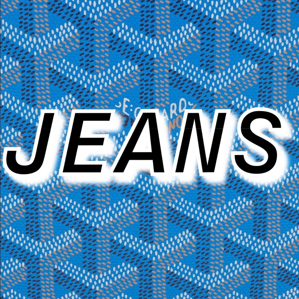CHECK OUT MY JEANS!